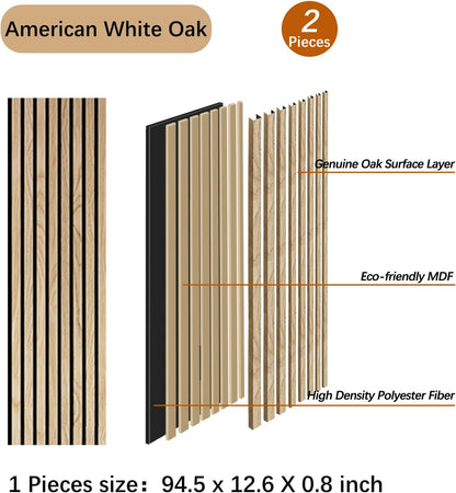 3D-Wandpaneel – Echtholz-Oberfläche, Akustische & Dekorative Wandverkleidung