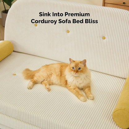 Ausziehbares Queen-Sofa-Bett – Verstellbar & platzsparend